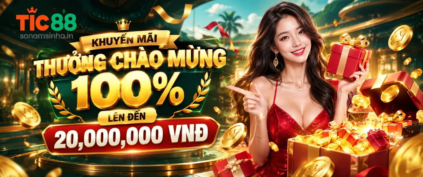 Khuyến mãi TIC88 chào mừng người chơi mới