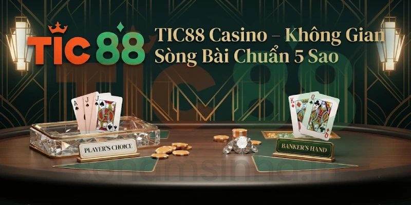 TIC88 Casino – Không gian sòng bài trực tuyến chuẩn 5 sao
